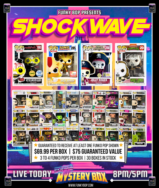 Funky Bop SHOCKWAVE Mystery Box - 8.30