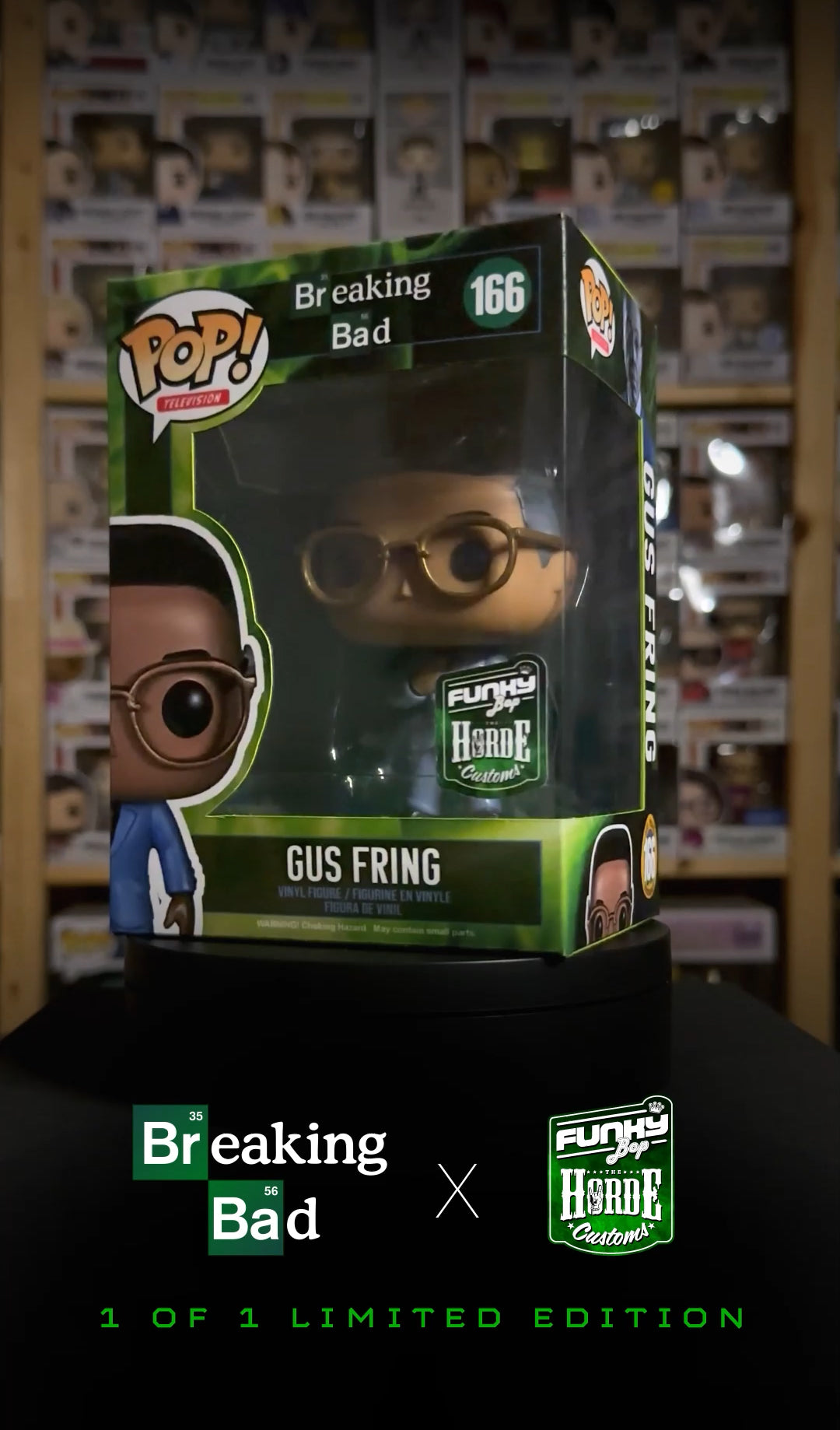 Gus Fring #166 - The Horde Customs X Funky Bop Box Exclusive