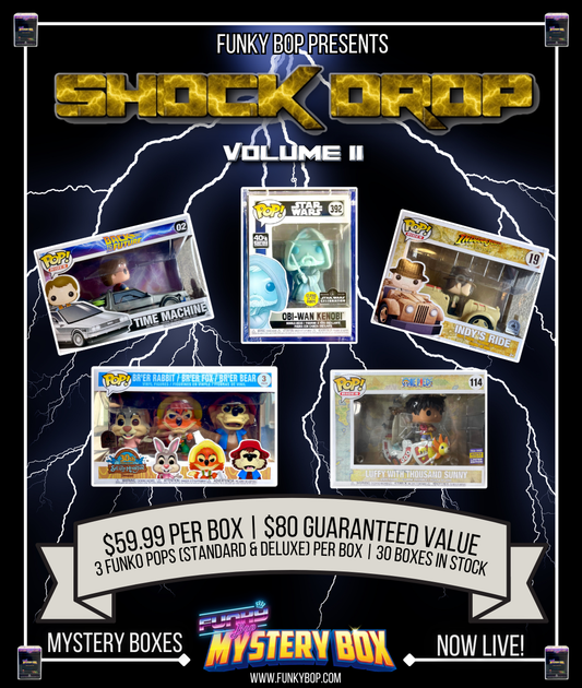 Funky Bop SHOCK DROP Mystery Box - Volume II