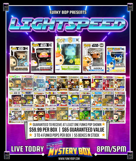 Funky Bop LIGHTSPEED Mystery Box - 9.6