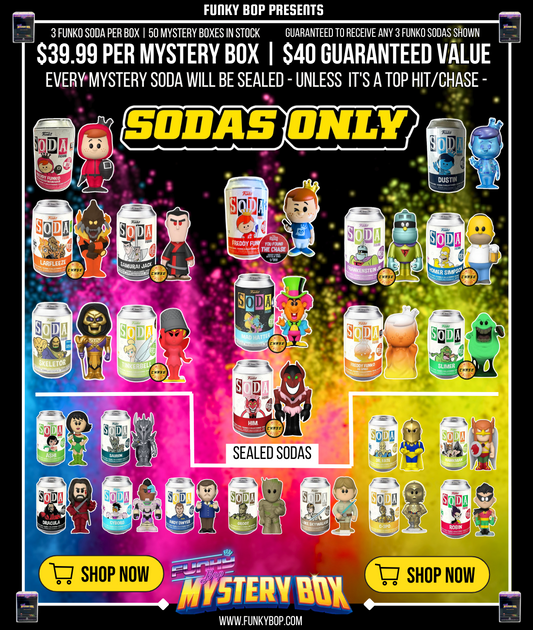 Funky Bop SODAS ONLY Mystery Box - 9.25