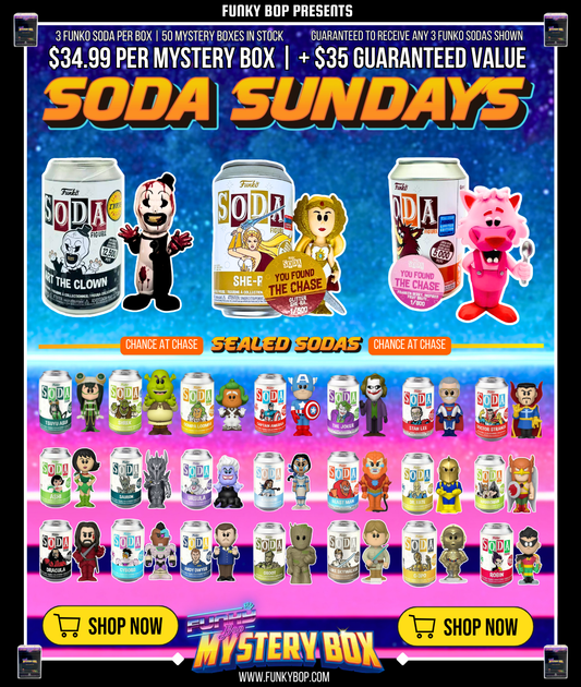 Funky Bop SODA SUNDAYS Mystery Box - 10.06