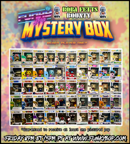 Funky Bop BOBA FETTS BOUNTY Mystery Box - 9.15