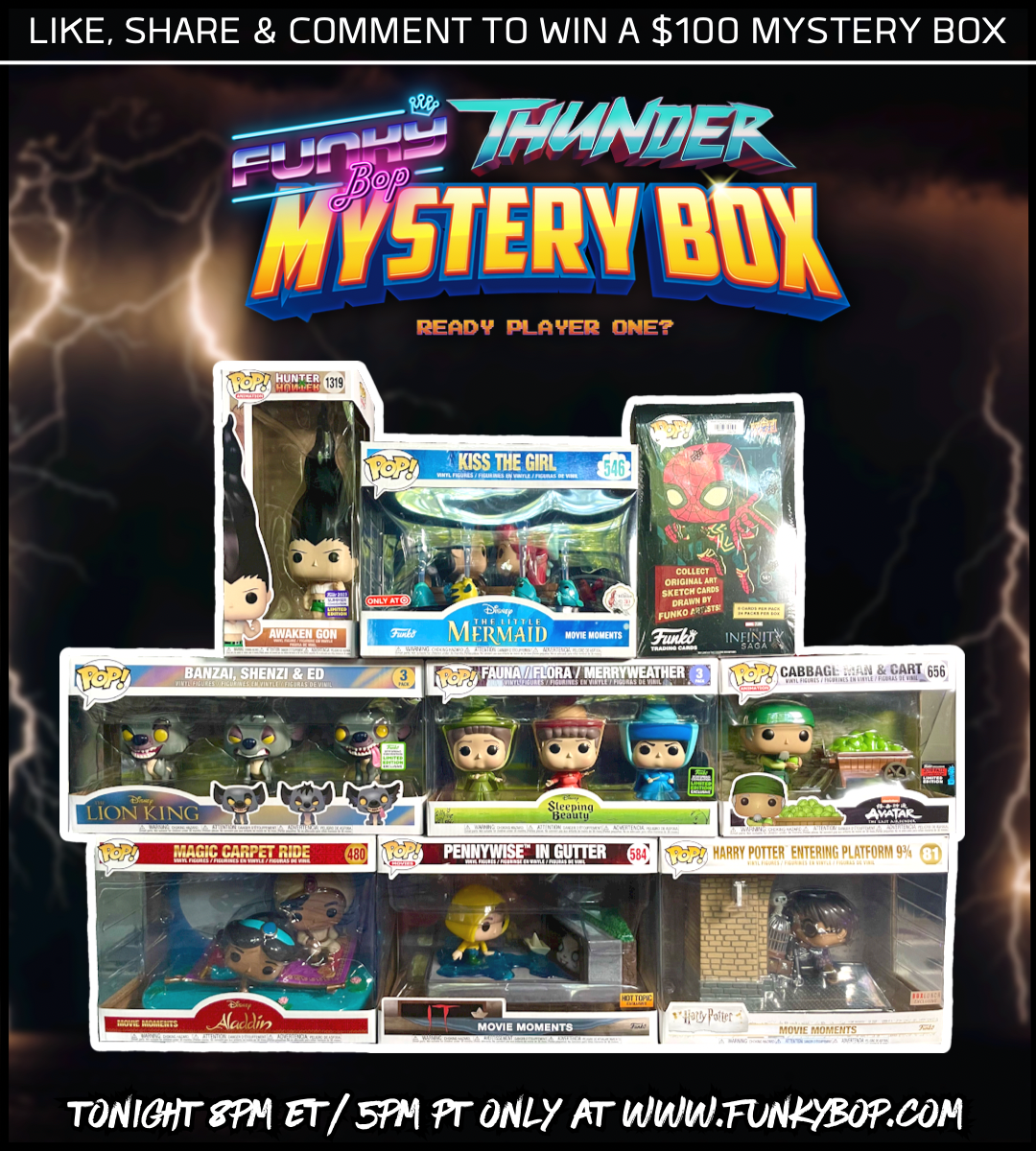 Funky Bop THUNDER Mystery Box - 9.29