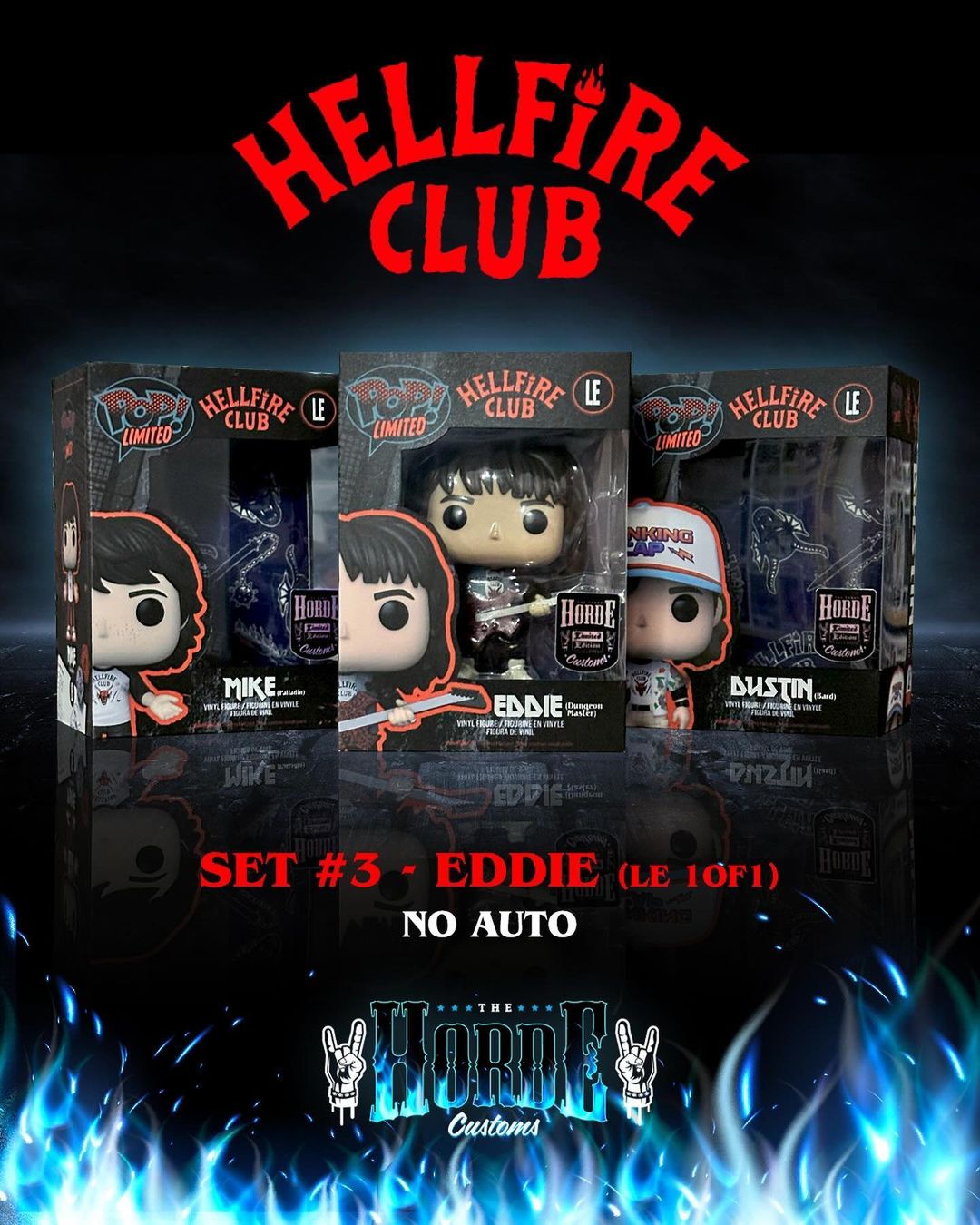 Eddie (LE 1 of 1) - The Horde Customs X Funky Bop Box Exclusive