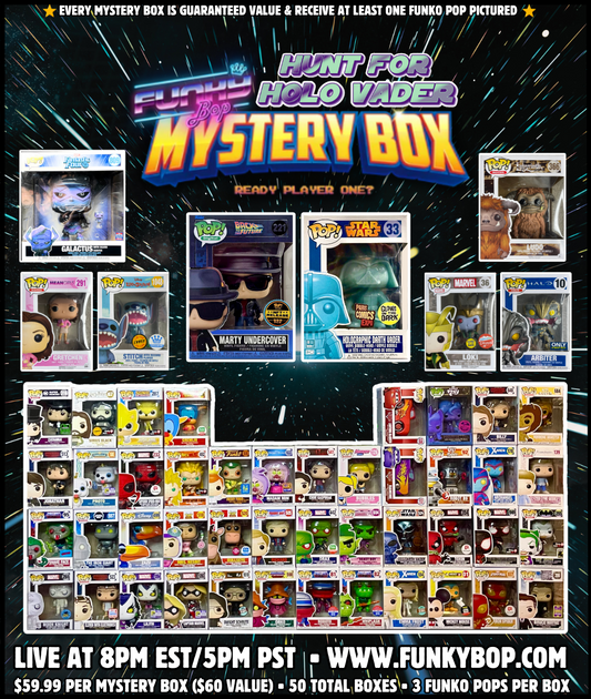 Funky Bop HUNT FOR HOLO VADER Mystery Box - 5.24